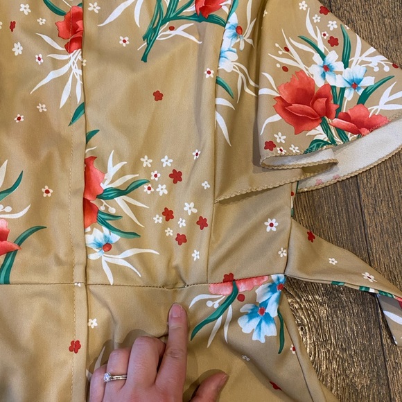 Vintage 1970’s Ronda Roy Flora Dress - Picture 7 of 8